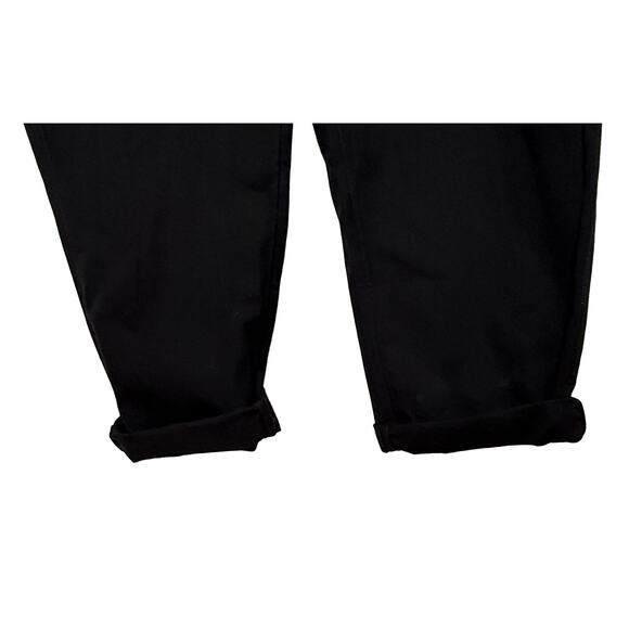 Lucy & Yak Womens Original Cotton Dungarees Overalls Black Front Bib Pockets NWT - Picture 13 of 15